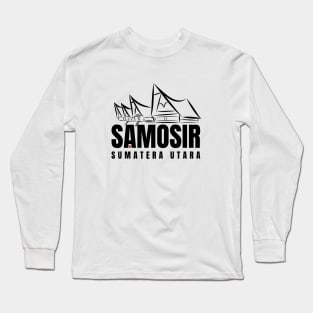 Rumah Adat Samosir Long Sleeve T-Shirt